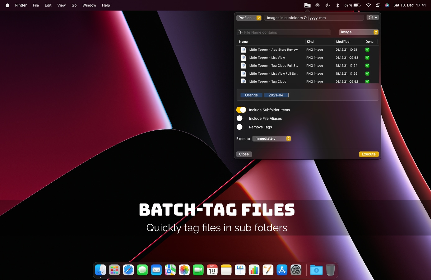 Little Tagger - Popover With Files